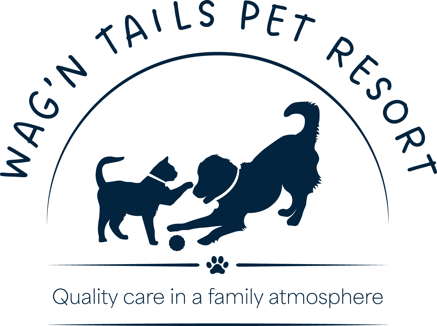Wag 'N Tails Pet Resort- logo