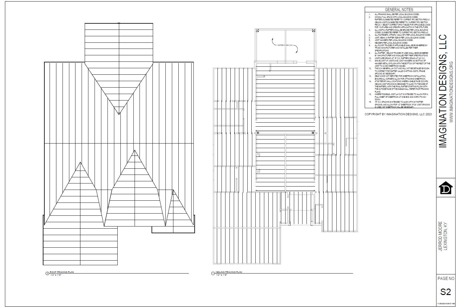 A black and white drawing of a building with a lot of lines on it.