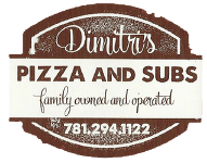 Dimitri's Pizza and Subs Logo