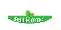 Fertilome logo with a green curved banner, a leaf, and white text.
