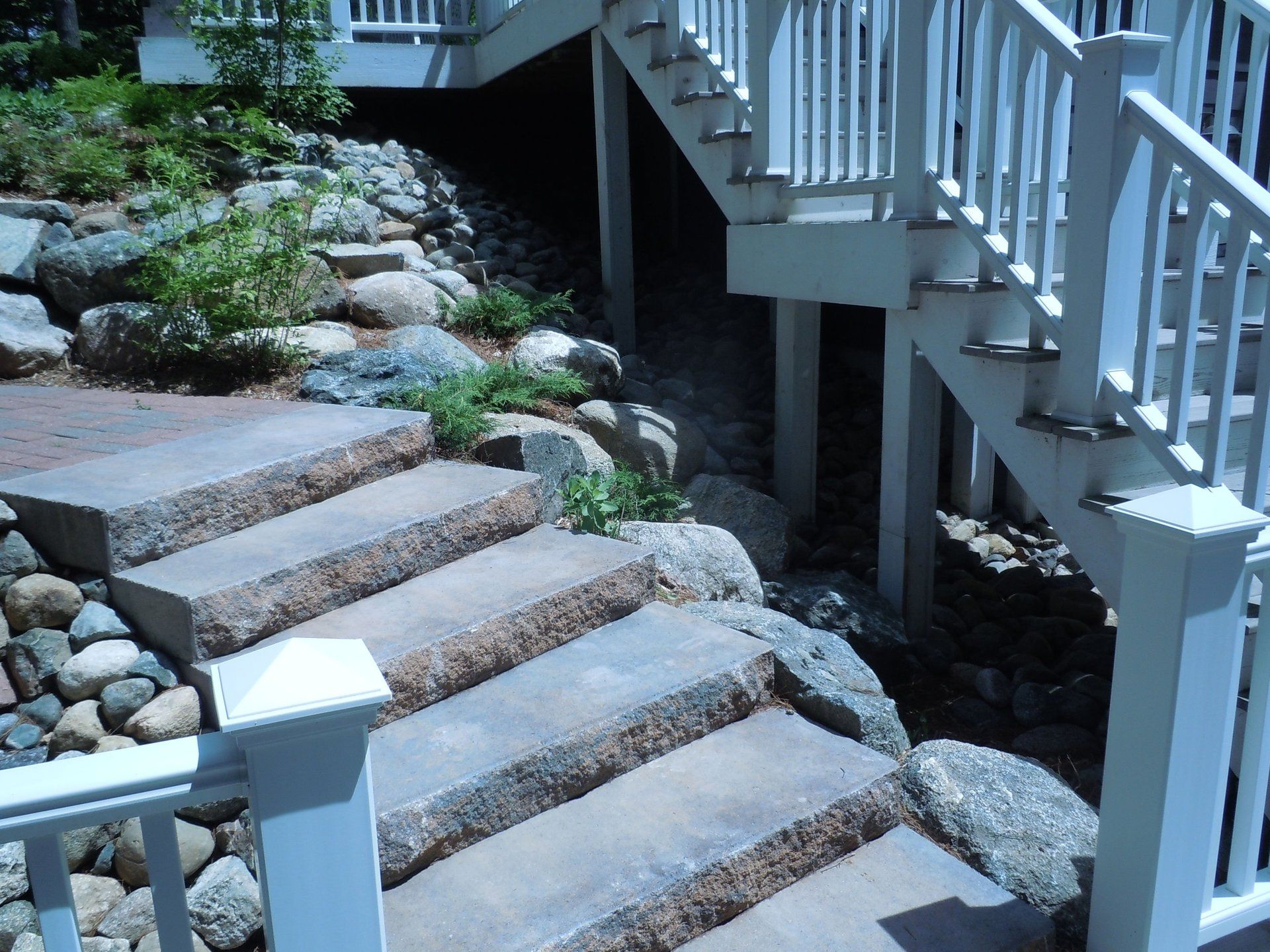 split stone step