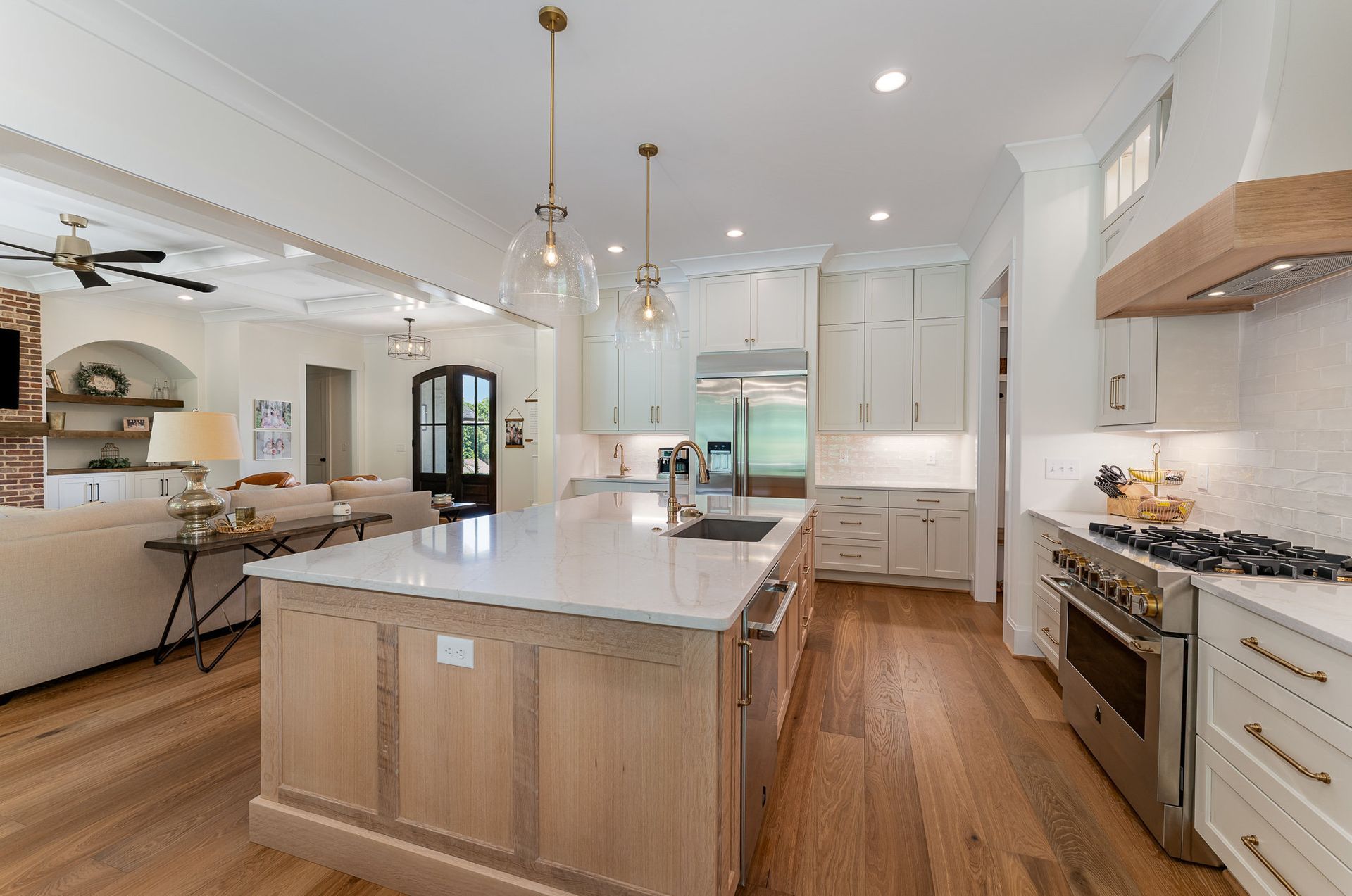 The Dreamscape kitchen with large island