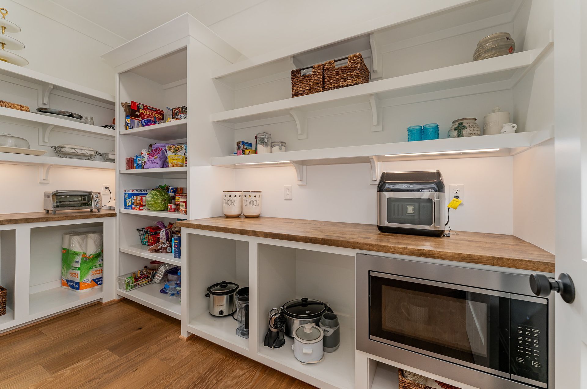 The Dreamscape pantry area