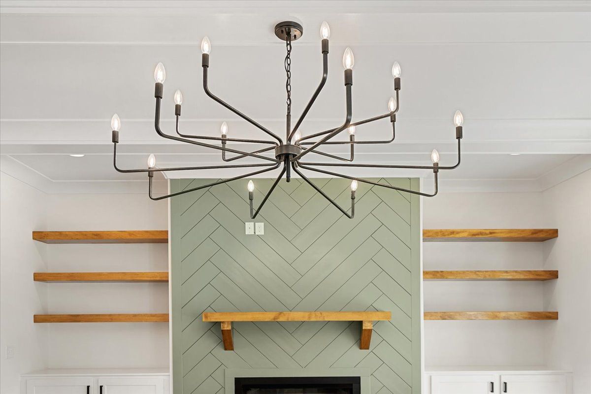 Modern chandelier