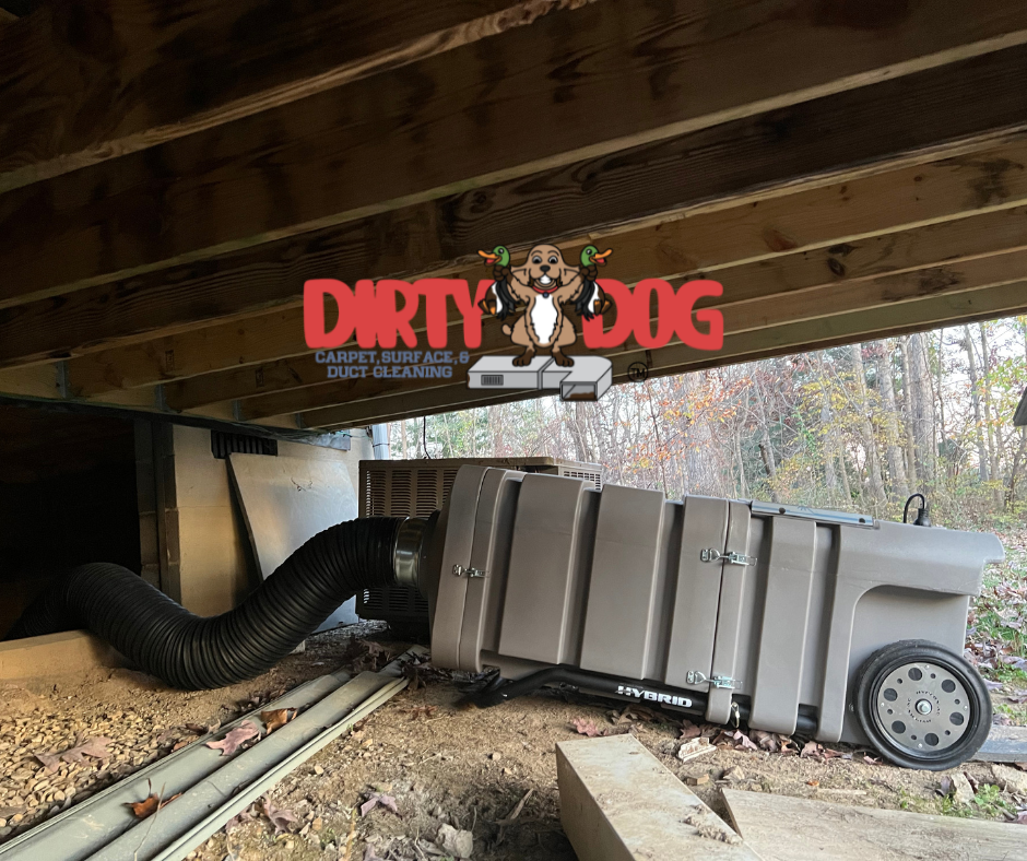 Hypervac crawl space