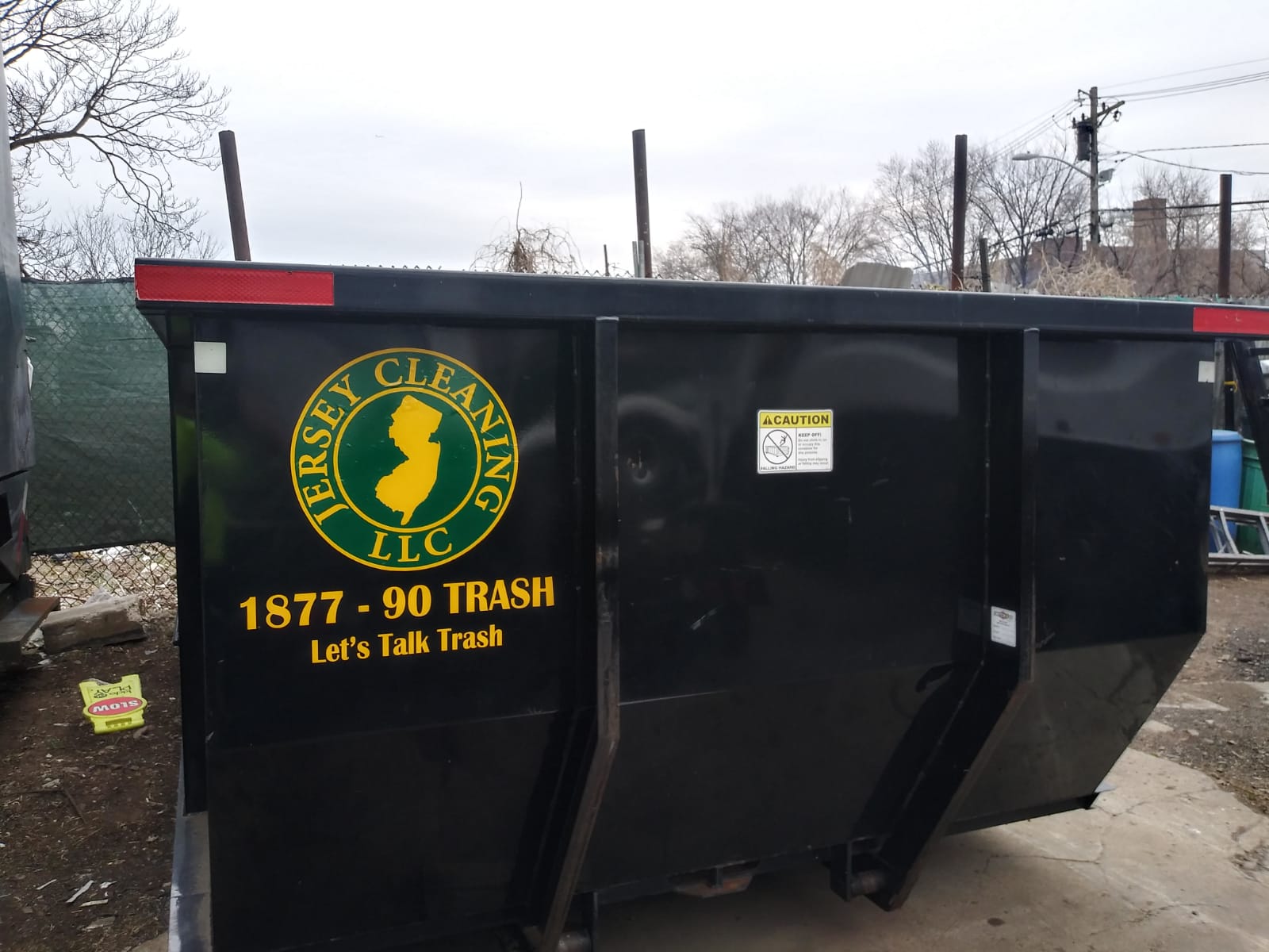 Jersey Cleaning dumspter 