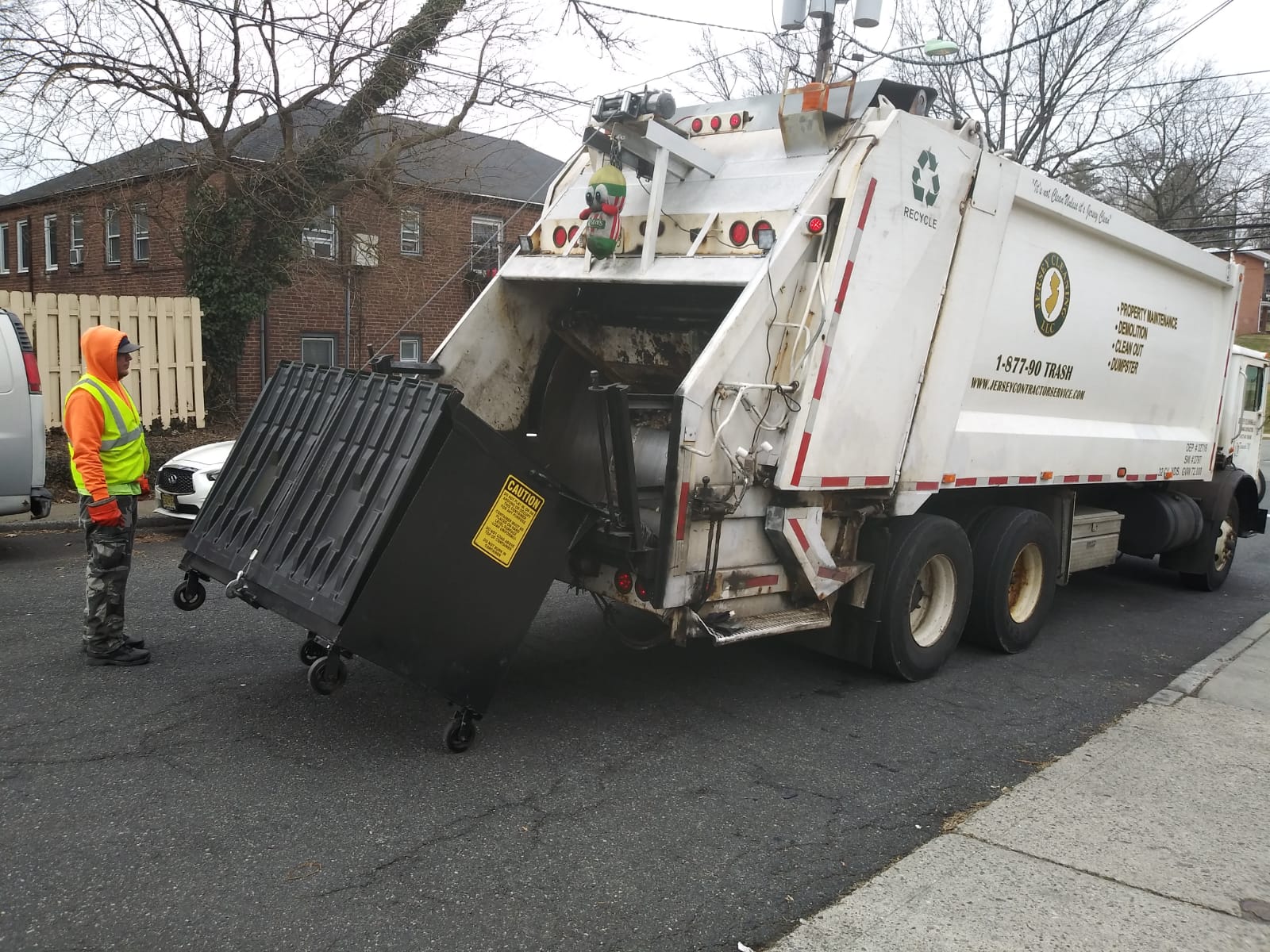 Jersey Cleaning at work