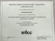 HVCC Certificate