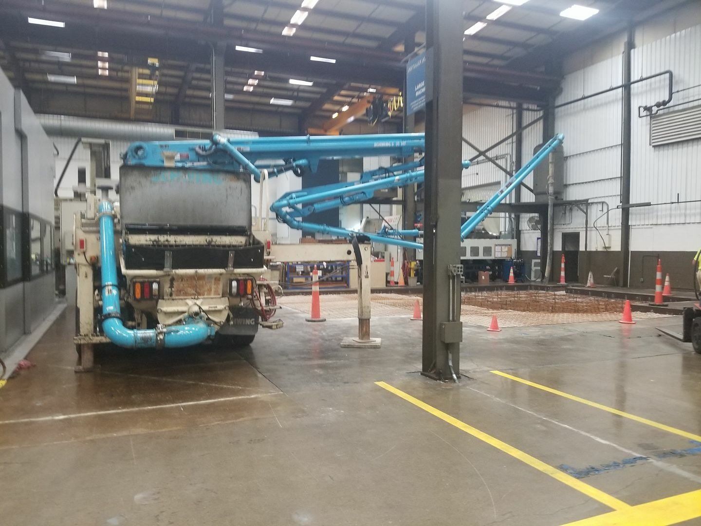 Concrete pump
