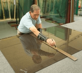Window glass sales