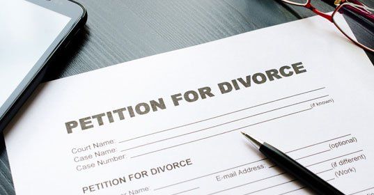 Petition for divorce