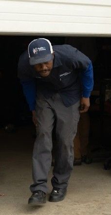 Sneaking under garage door