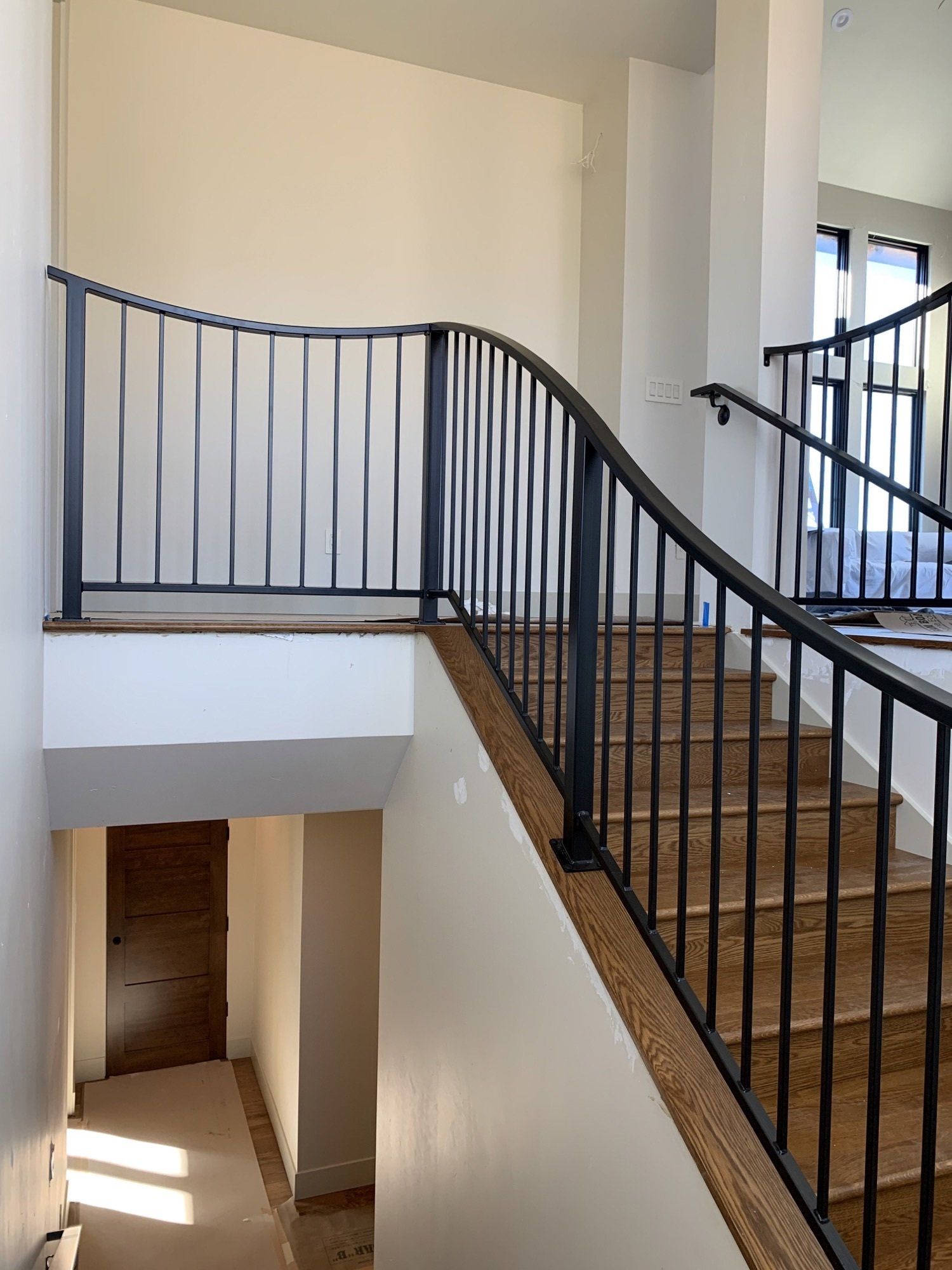 Black custom  railing