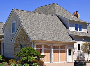 Residential shingle roof