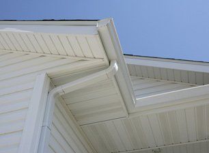 Siding and roof gutters