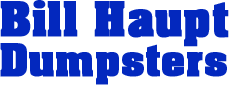 Bill Haupt Dumpsters - Logo