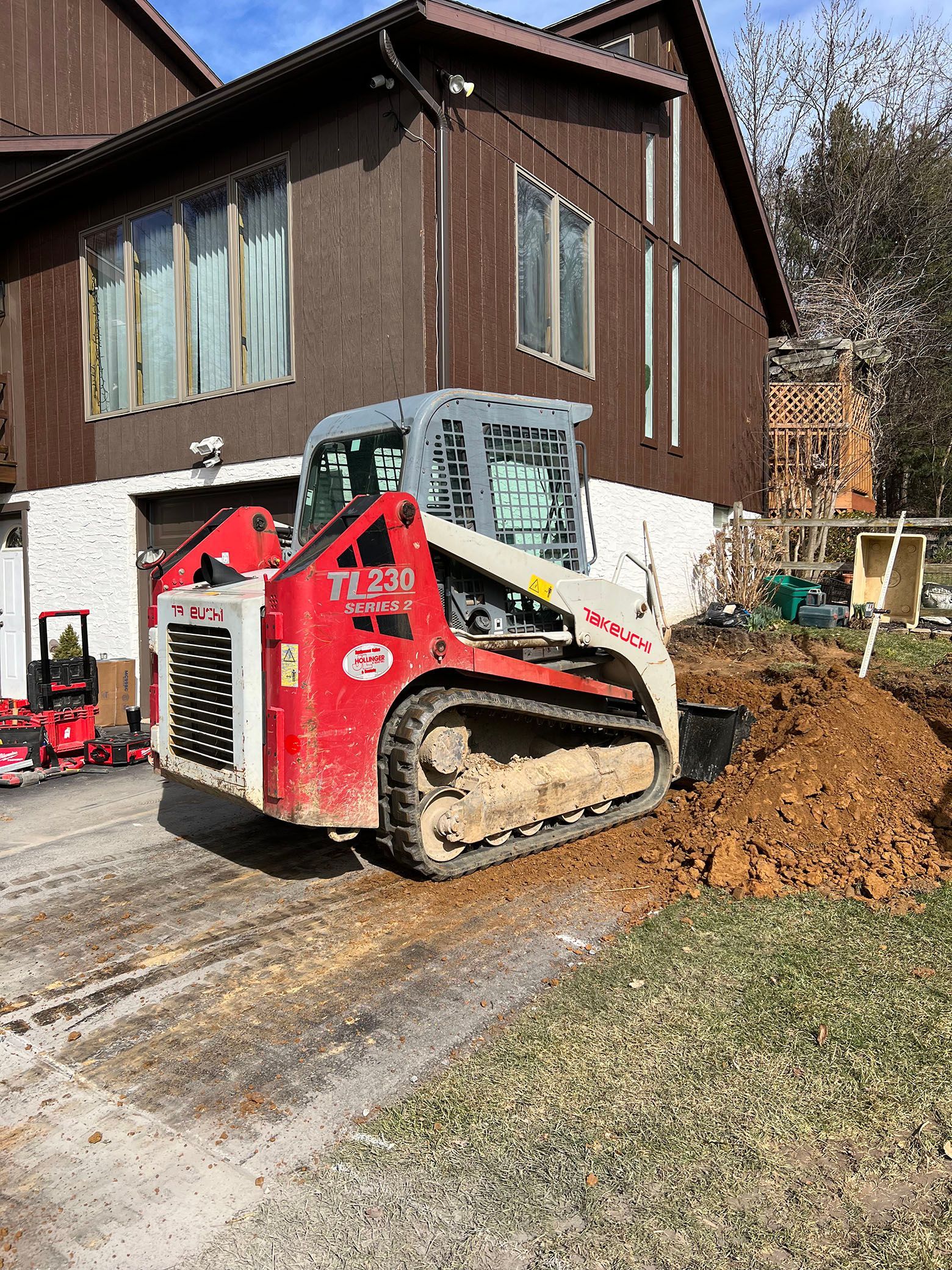 W. Rineer Excavating & Trucking LLC Recent Project