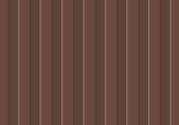 Brown vertical wood paneling with alternating narrow stripes