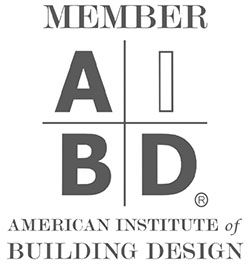 The logo for the american institute of building design