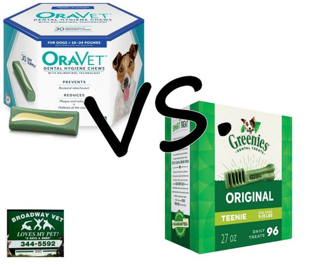 oravet small dog chews