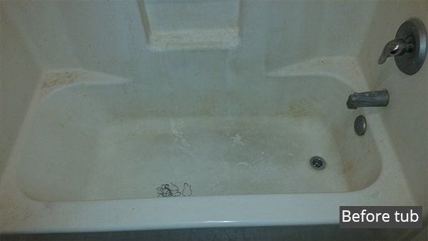 Bath tub before