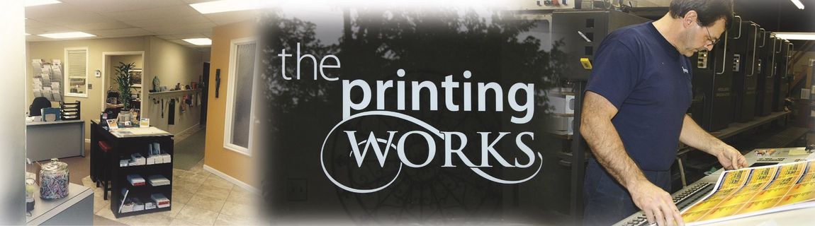T-shirts from The Printing Works in three different colors