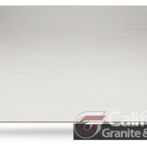 White countertop with a gray accent.