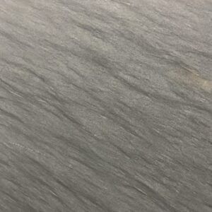 Gray marble with diagonal veining.