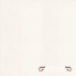 Two burgundy and white ornate scroll designs at the bottom of a white background.