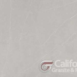 Gray tile with white veining.