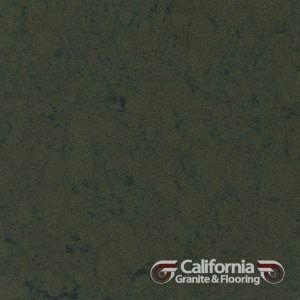 Dark green granite countertop with subtle blue veining.