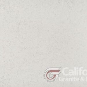 Off-white, slightly textured granite surface. California Granite & Marble logo in the corner.