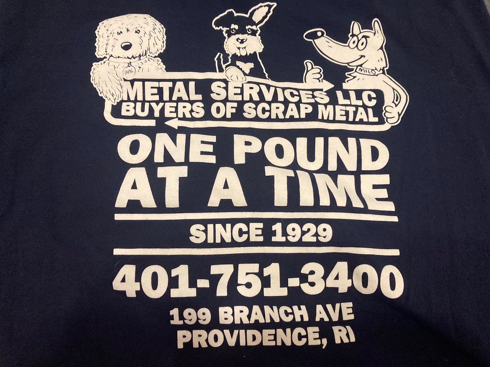 Metal services llc buyers of scrap metal one pound at a time since 1929