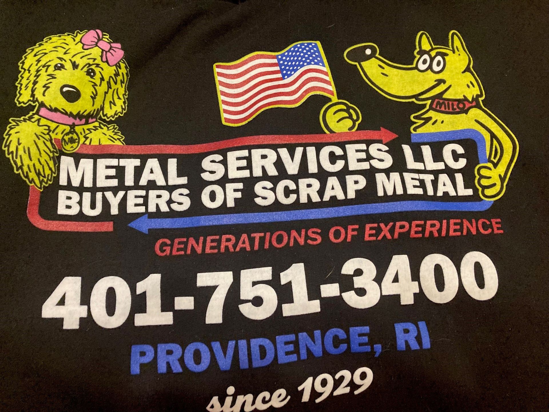A t-shirt for metal services llc buyers of scrap metal