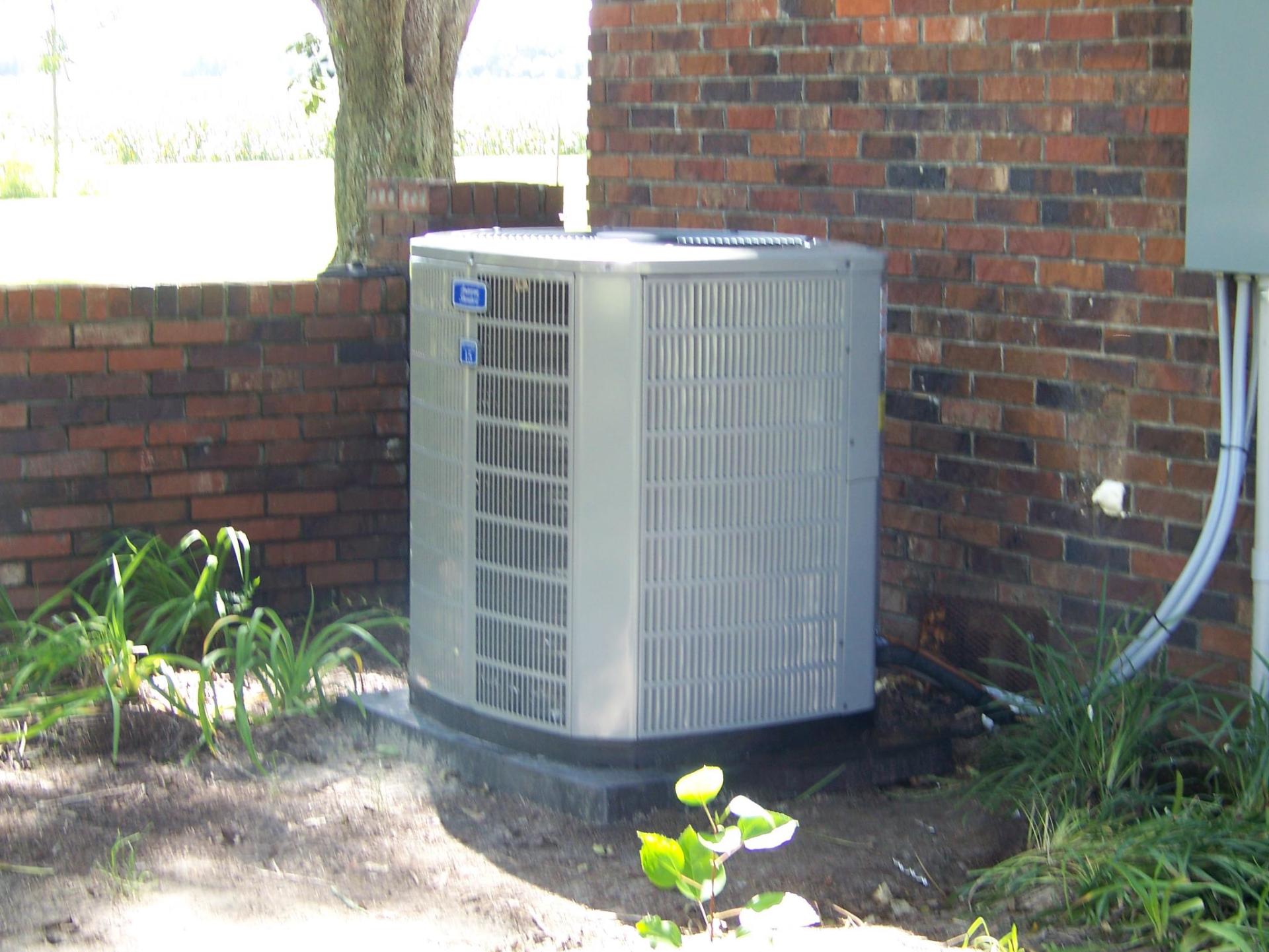 Residential house AC unit