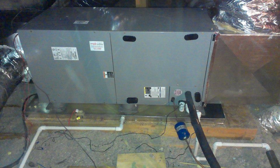 Heating system unit