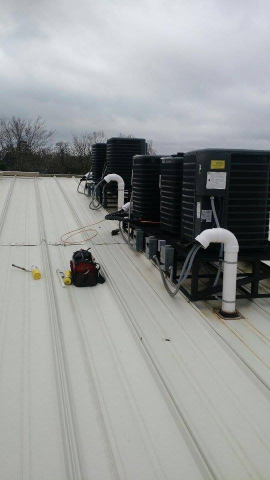 Rooftop HVAC units
