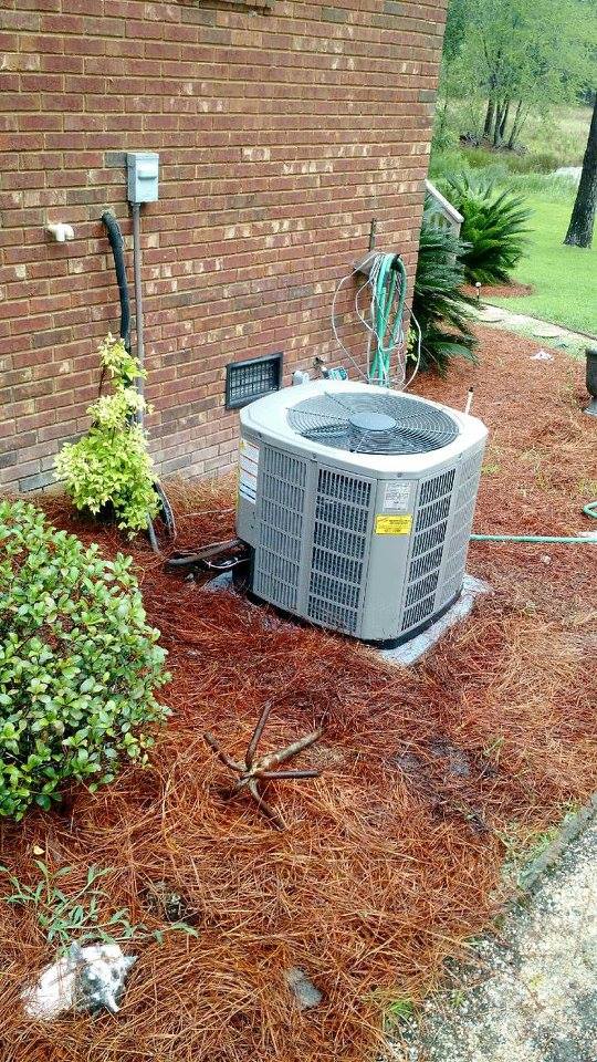 Residential house AC unit