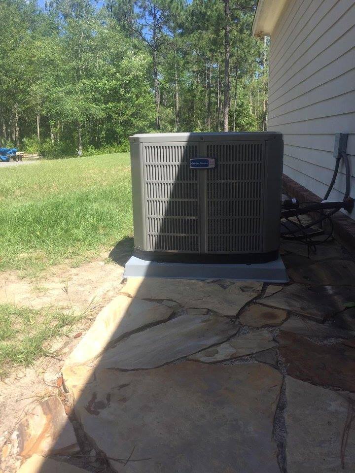 Residential house AC unit