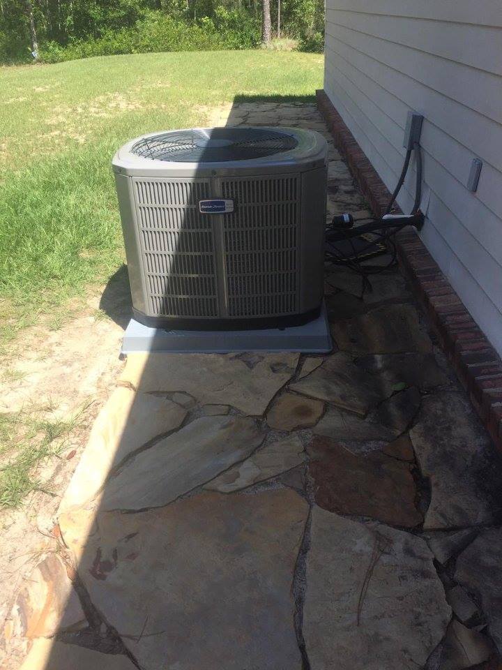 Residential house AC unit