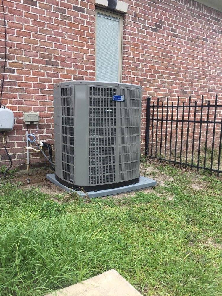 Residential house AC unit