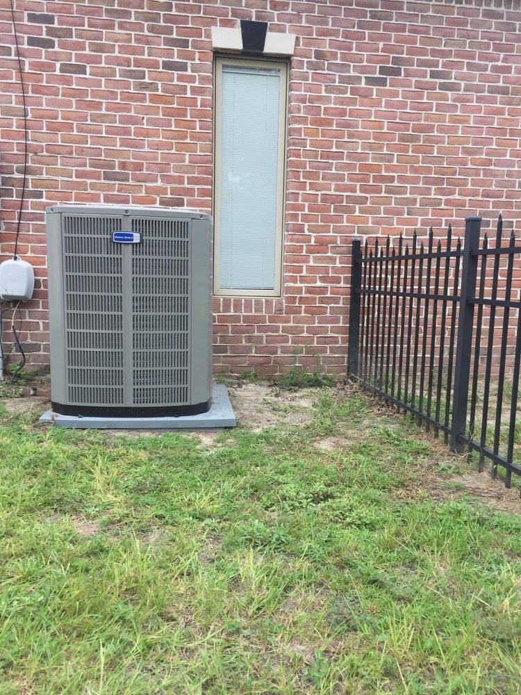 Residential house AC unit
