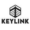 Keylink logo: geometric hexagon with a stylized, layered “T” shape above the word “KEYLINK.”