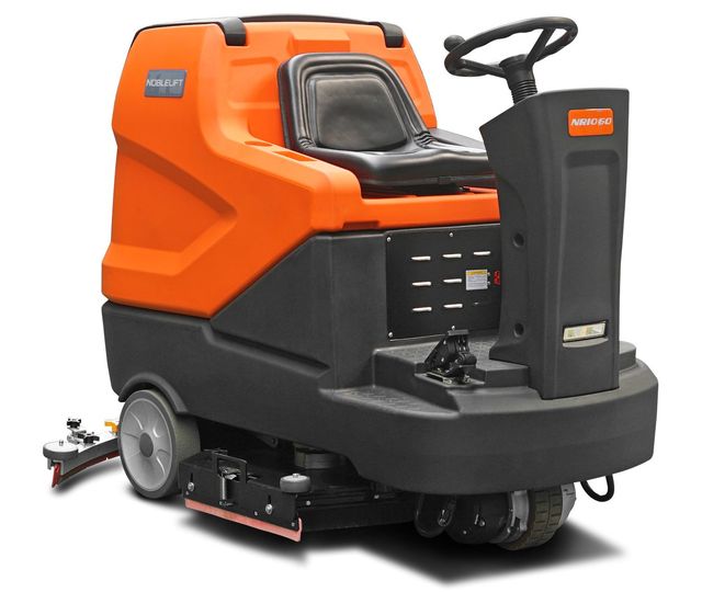 Ride-On Electric Floor Scrubbers