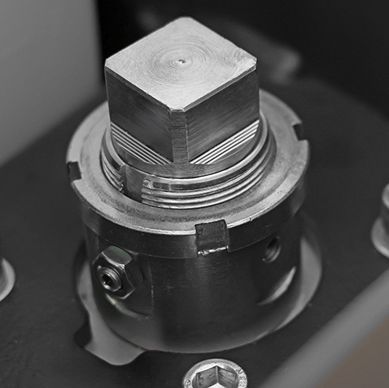 SWB-280S from NOBLELIFT - Patented wheel pressure bolt allows for adjustment without lifting up the stacker - Easy Maintenance.