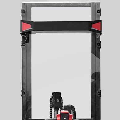 The SWB-280S from NOBLELIFT - Mast layout is optimized for a wide view and clear visibility while operating.