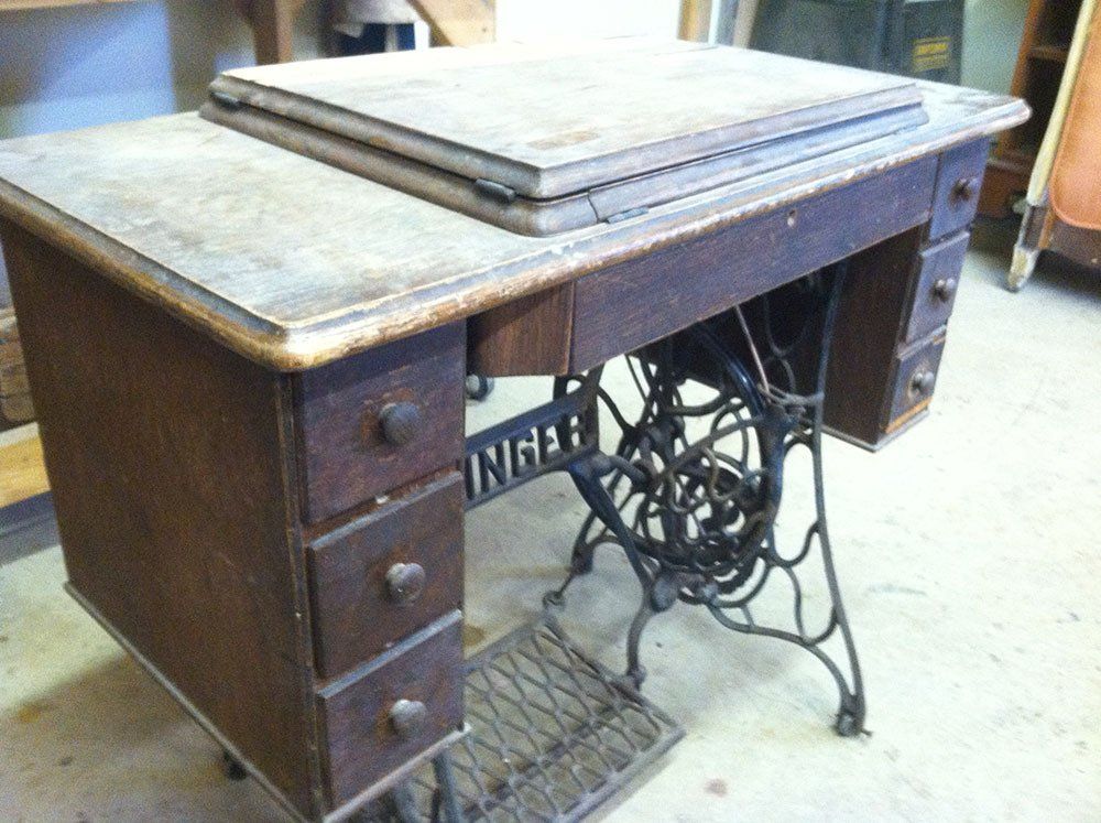 sewer machine before