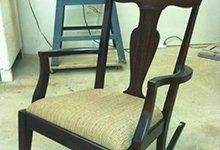 restored chair