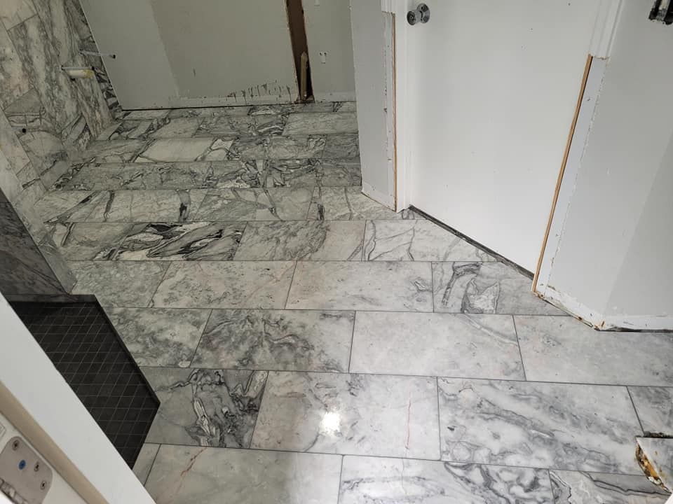 Tile flooring
