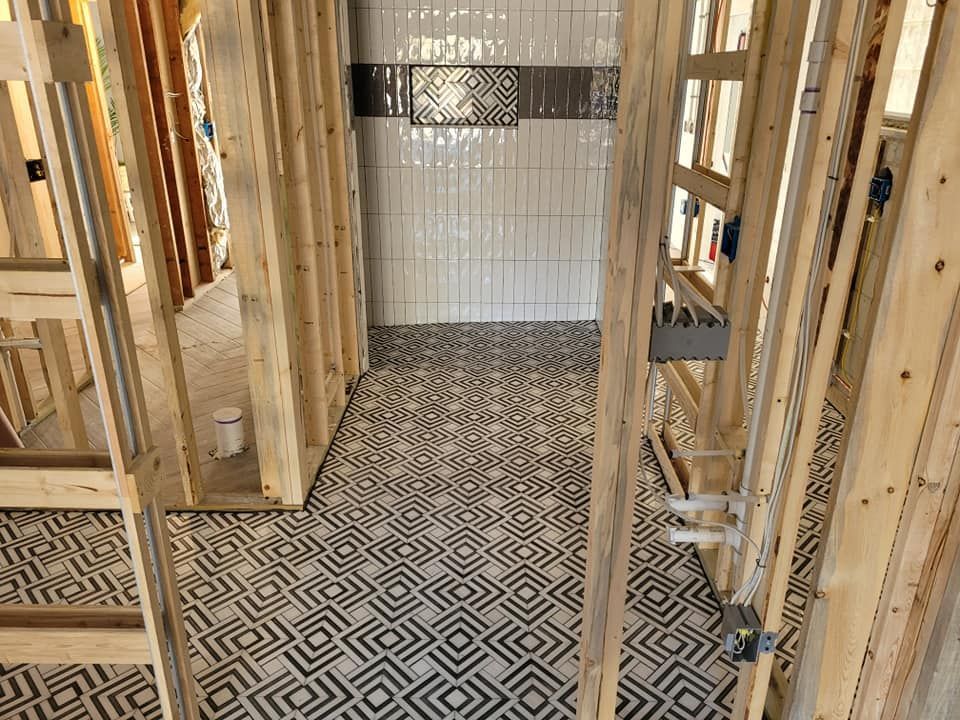 Tile flooring
